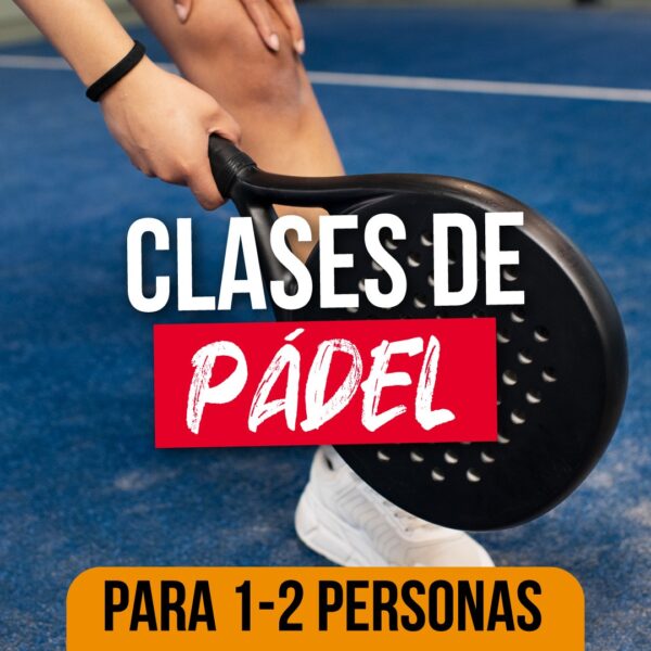 1 Clase Entrenamiento Padel 1 o 2 personas