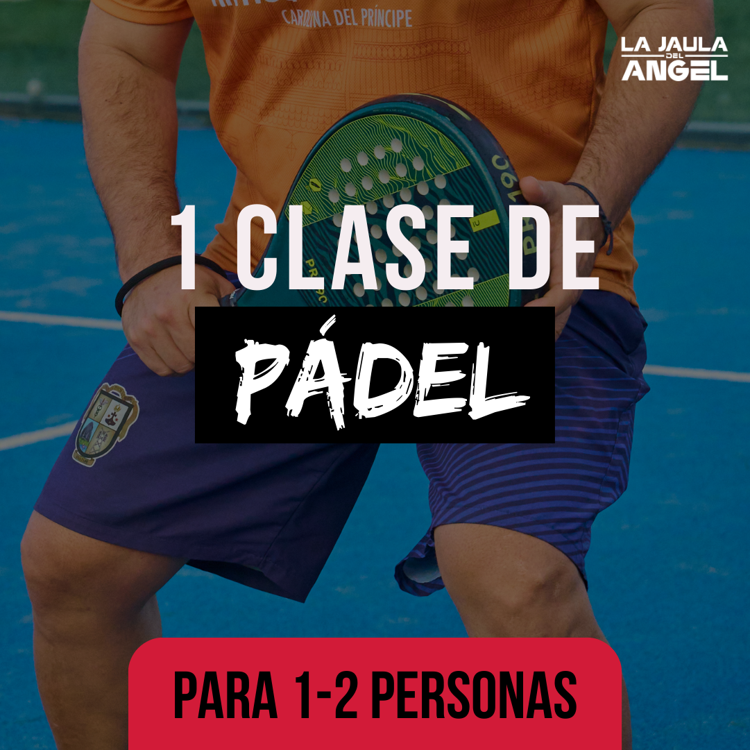 1 Clase Entrenamiento Padel 1 o 2 personas