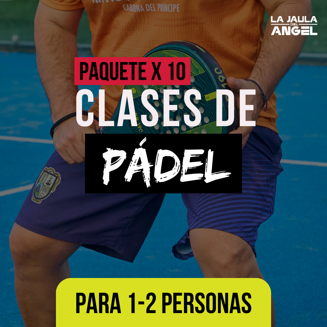 Paquete x10 clases para 1 o 2 personas